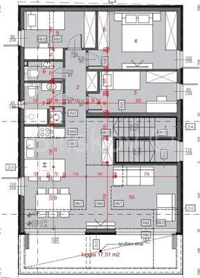 Penthouse, Kaštel Kambelovac, 3 bedrooms and 2 garage spaces - 2