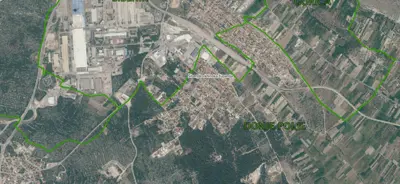 Building plot 1,047 m², Gornje Ražine, by the access road - 4
