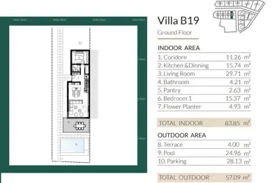 Villa 212 m², Lovrečica, pool and two terraces - 15