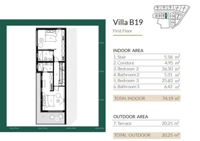 Villa 212 m², Lovrečica, pool and two terraces - 16