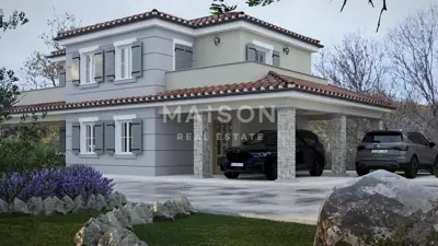 Building plot 1,050 m², Vrbnik - quiet location - 4