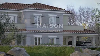 Building plot 1,050 m², Vrbnik - quiet location - 6