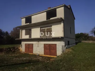 House 157 m², Šišan - shell construction and large plot