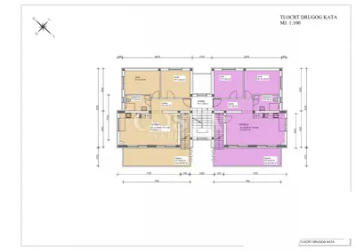 Penthouse 61,67 m², Sukošan - Dachterrasse und Stellplatz - 21