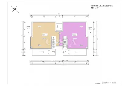 Penthouse 61,67 m², Sukošan - Dachterrasse und Stellplatz - 22