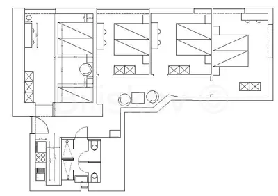 Rent, Donji grad, Smičiklasova, four-bedroom, ground floor, 90 m² - 7