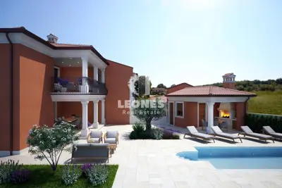 Kuća 173 m², Momjan - bazen i 2 terase - 2