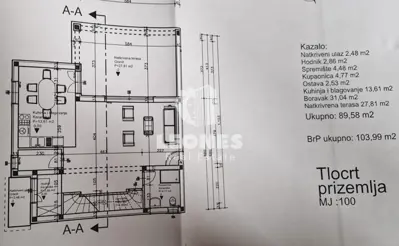Kuća 173 m², Momjan - bazen i 2 terase - 21
