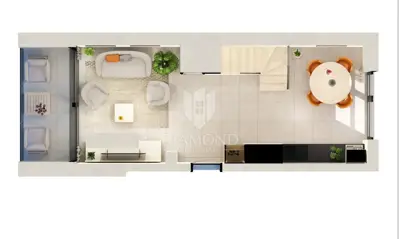 Poreč, zweigeschossige Wohnung mit Meerblick! - 14