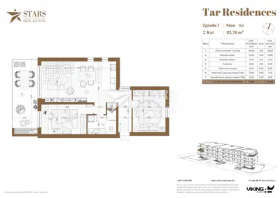 Tar - exklusiv, 2SZ+WZ, Neubau - 5