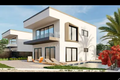 Semi-detached villa on Krk, Brzac - pool and roof terrace - 4