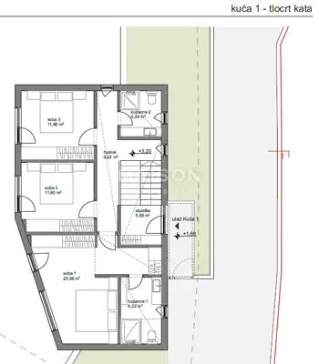 Malinska, surroundings, building plot with permit - 9