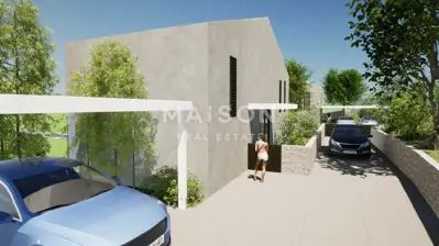 Malinska, surroundings, building plot with permit - 6