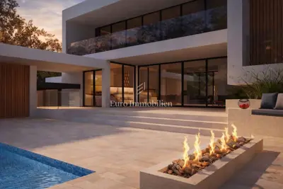 Vila 300 m², Brodarica - pogled na more i mirna lokacija - 9
