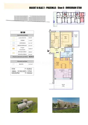 Wohnung 57 m², Duilovo, Split - Neubau im Bau - 12