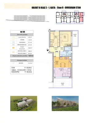 Wohnung 57 m², Duilovo, Split - Neubau im Bau - 13