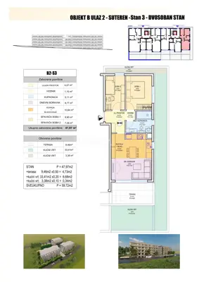 Wohnung 57 m², Duilovo, Split - Neubau im Bau - 11