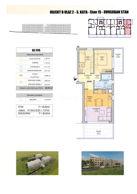 Apartment 57 m², Duilovo, Split - new construction under construction - 16