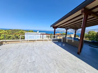 Kuća 170 m², Splitska na Braču, panoramski pogled na more - 4