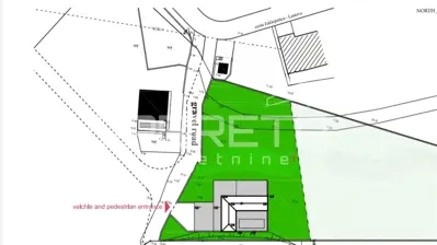 Land 5,107 m², Zaklopatica by the sea with a view of the bay - 3