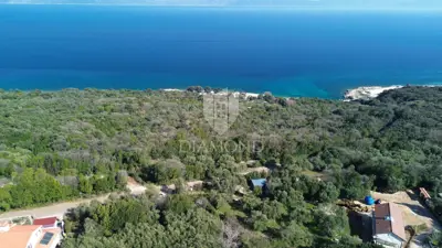 Building plot, Rabac - sea view and 200 m from the beach