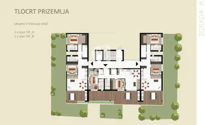 Apartment 81 m², Novigrad - garden and sea view - 14