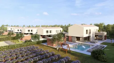 Prodaja samostojećih vila s bazenom u luksuznom, stambenom projektu, Labin! - 5