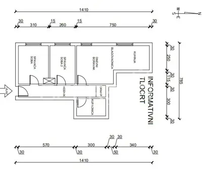 Stan 58 m², Malešnica, 3-soban u mirnom susjedstvu - 9