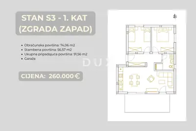 Apartment for sale in Brodarica, 74,1 m² - 15