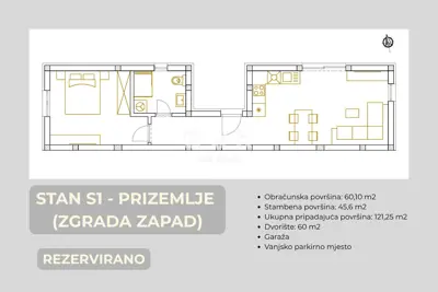 Apartment for sale in Brodarica, 74,1 m² - 8