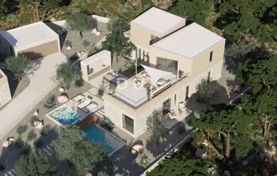 Building plot, Primošten Burnji - sea view - 11