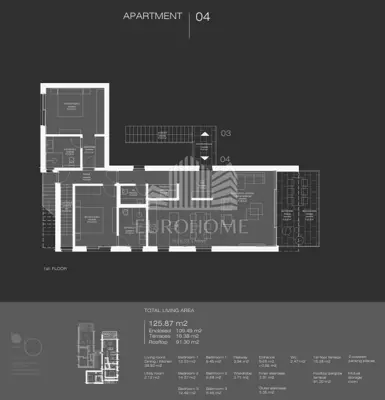 Apartman 125 m², Ugljan - prvi red od mora - 11