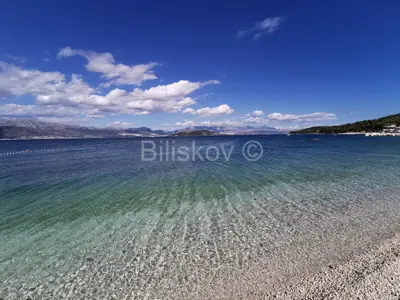 Slatine, građevna parcela, prekrasni panoramski pogled - 8
