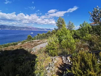 Slatine, građevna parcela, prekrasni panoramski pogled - 2