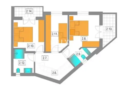 Dvojna kuća 124 m², Murter - 3 spavaće sobe i 3 kupaonice - 12