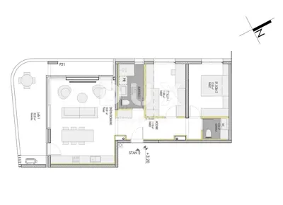 Wohnung 92 m², Umag - Neubau mit Loggia und Aufzug - 8