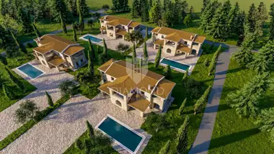 Kanfanar, okolica, nova kamena kuća u manjem mjestu - 11