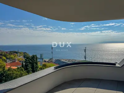 Stan 134 m², Kantrida Rijeka - panoramski pogled na more - 2