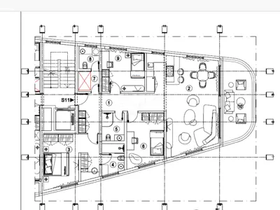 Stan 134 m², Kantrida Rijeka - panoramski pogled na more - 6