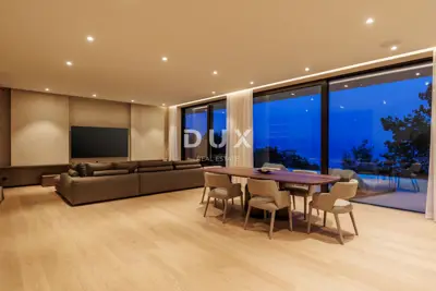 Villa 250 m², Mošćenička Draga - atemberaubender Panoramablick auf das Meer - 12