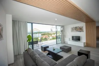 Krk, Malinska - luxuriöses Penthouse mit Meerblick - 5