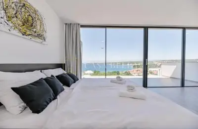 Krk, Malinska - luxuriöses Penthouse mit Meerblick - 21