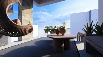 Penthouse 171.6 m², Petrčane - 2nd row to the sea - 2