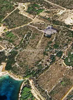 Baugrundstück 12 000 m², Rogoznica, erste Reihe zum Meer - 4