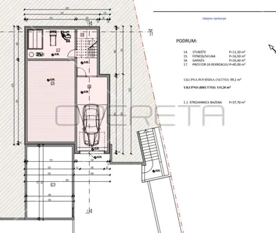 Villa 320 m², Podstrana - Meerblick und Pool - 20