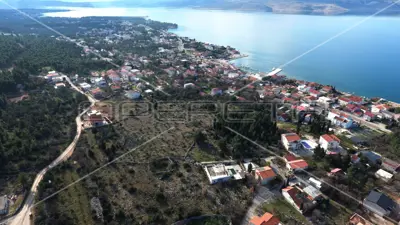 Zemljište 4 081 m², Starigrad Paklenica, pogled na more - 6