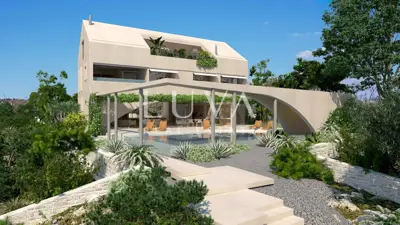 Građevinsko zemljište 1.732 m², Dvornica, Rogoznica - pogled na more - 8