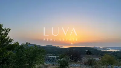 Građevinsko zemljište 1.732 m², Dvornica, Rogoznica - pogled na more - 3