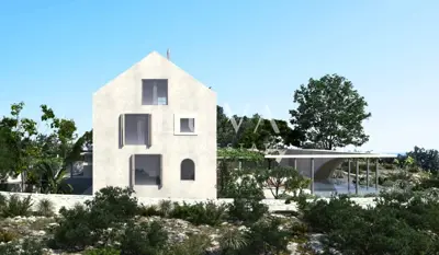 Građevinsko zemljište 1.732 m², Dvornica, Rogoznica - pogled na more - 5