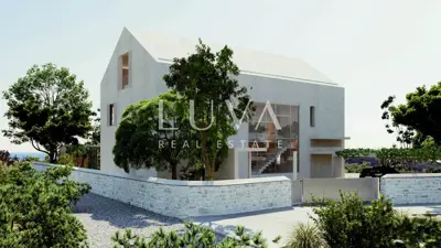 Građevinsko zemljište 1.732 m², Dvornica, Rogoznica - pogled na more - 2